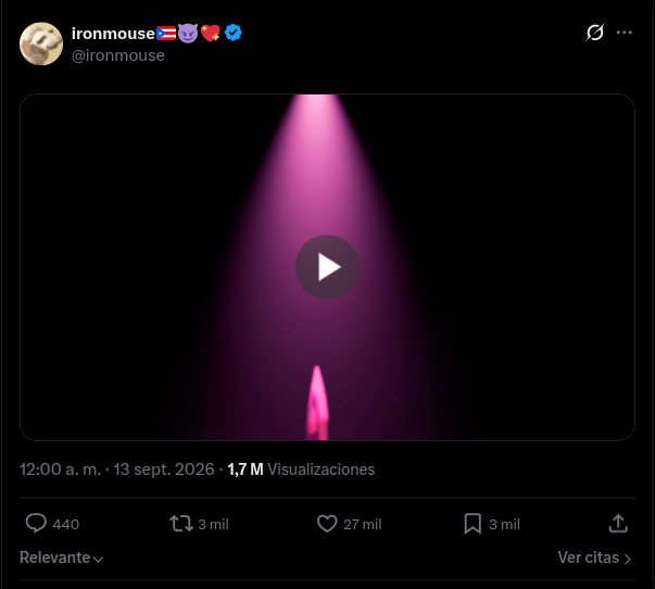Teaser del collab de Ironmouse con Fortnite